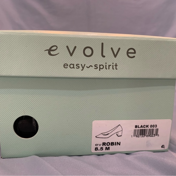 Easy Spirit Evolve - black croco style - 8.5 M Robin pumps - NIB - never worn - Picture 6 of 6